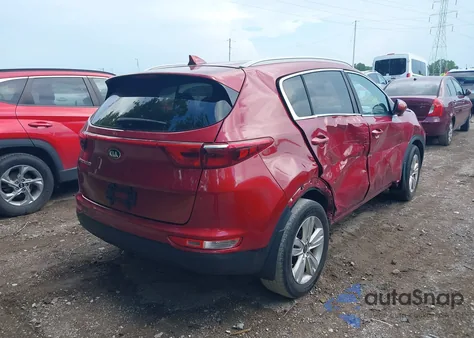 2017 Kia Sportage Lx from USA, damaged, VIN KNDPM3AC1H7236687